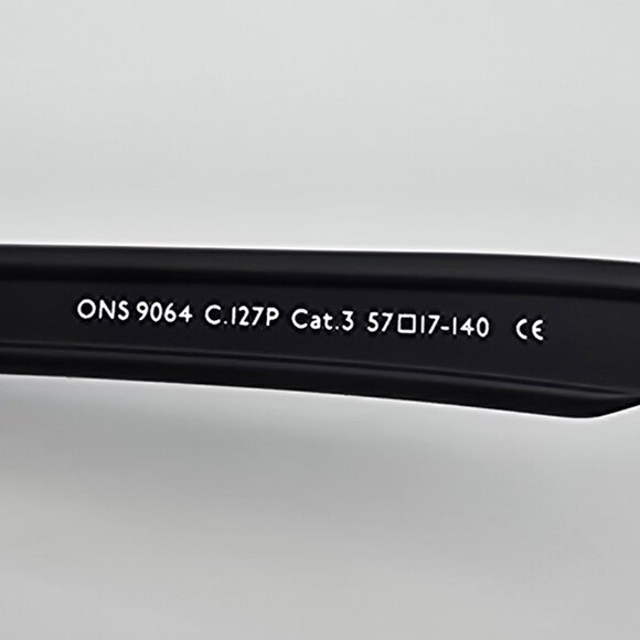 O'Neill ONS9064 Harlyn Matte Black Frame Polarized Grey Lens Sunglasses Japan - Picture 7 of 12